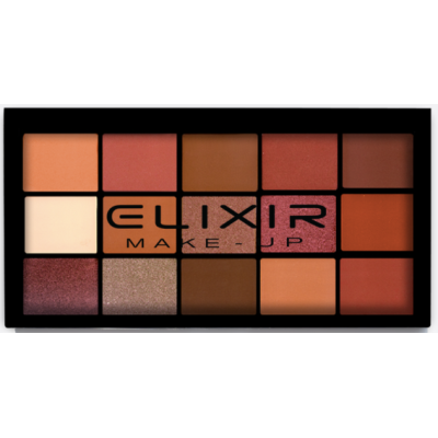 Elixir Make Up Παλέτα με σκιές ματιών Brick 872F 