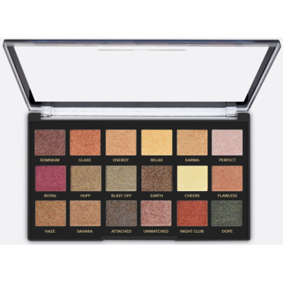 Elixir Make Up Παλέτα με σκιές ματιών Pro Eyes 777F 