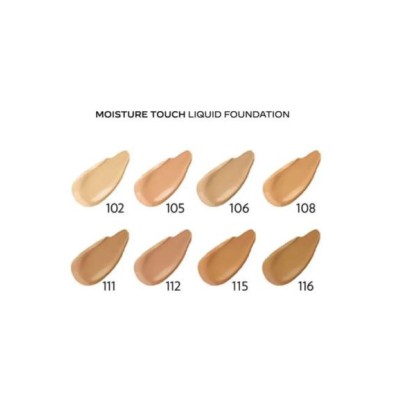 Golden Rose Moisture Touch Liquid Foundation No 102 30ml
