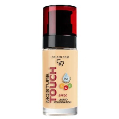 Golden Rose Moisture Touch Liquid Foundation No 105 30ml