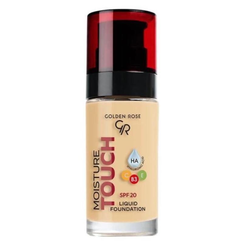 Golden Rose Moisture Touch Liquid Foundation No 108 30ml