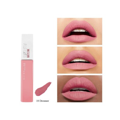 Maybelline New York Superstay Matte Ink Liquid Κραγιόν 10 Dreamer 5ml