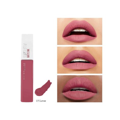 Maybelline New York Superstay Matte Ink Liquid Κραγιόν 15 Lover 5ml