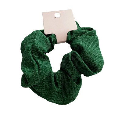 Scrunchie Πράσινο Βαμβακερό