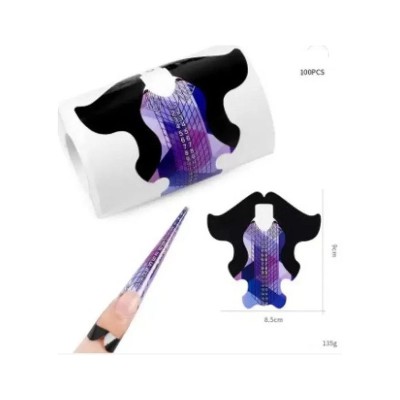 Φόρμες Επιμήκυνσης Νυχιών Extreme Stiletto 100τμχ