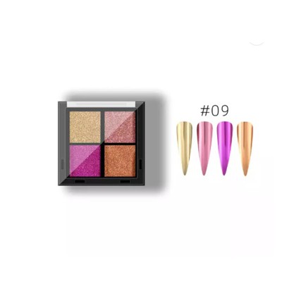 Παλέτα Σκόνη Με Glitter 4 Χρωμάτων Solid Colour Magic No.9