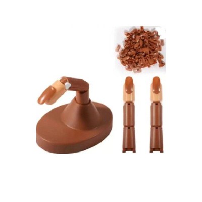 Δάχτυλα Εκπαίδευσης Τριών Τεμαχίων Mε Βάση και 100 Ανταλλακτικά Τips