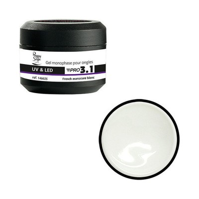 Peggy Sage Pro 3.1 Monophase Uv Led French Manucure Blanc Gel 15g