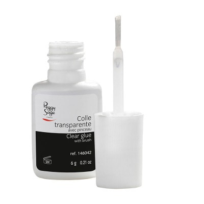 Peggy Sage Clear Glue Brush 6g