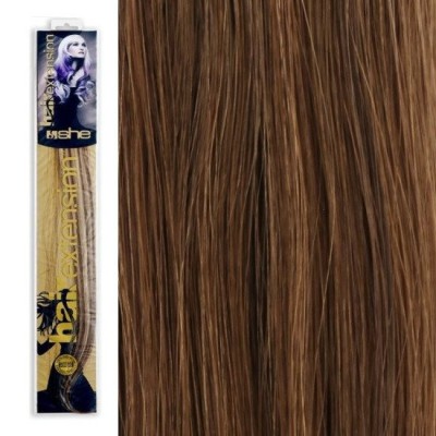 SHE by Socap Hair Extensions Τούφα 100% Φυσική Τρίχα HEX8000L Ίσια Μαλλιά Φυσικά Χρώματα No. 10 (10τμχ)