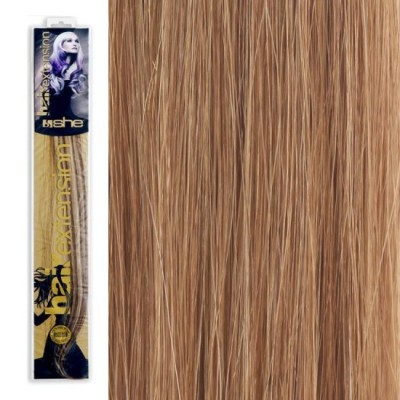 SHE by Socap Hair Extensions Τούφα 100% Φυσική Τρίχα HEX8000L Ίσια Μαλλιά Φυσικά Χρώματα No. 16 (10τμχ)