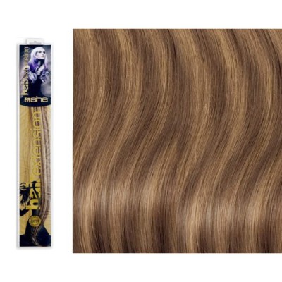 SHE by Socap Hair Extensions Τούφα 100% Φυσική Τρίχα HEX8000L Ίσια Μαλλιά Δίχρωμη No. Μ12/26 (10τμχ)