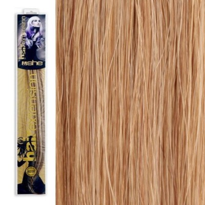 SHE by Socap Hair Extensions Τούφα 100% Φυσική Τρίχα HEX8000L Ίσια Μαλλιά Φυσικά Χρώματα No. 17 (10τμχ)
