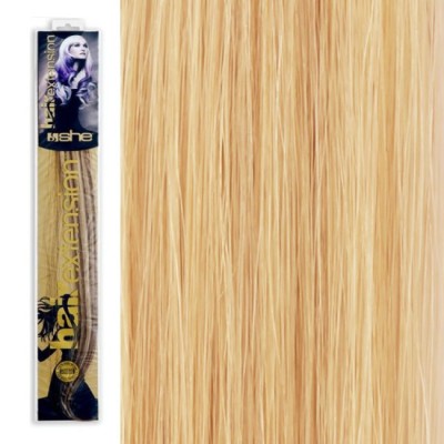 SHE by Socap Hair Extensions Τούφα 100% Φυσική Τρίχα HEX8000L Ίσια Μαλλιά Φυσικά Χρώματα No. 20 (10τμχ)