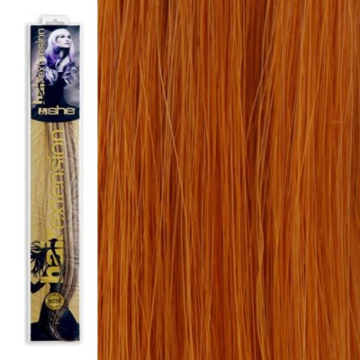SHE by Socap Hair Extensions Τούφα 100% Φυσική Τρίχα HEX8000L Ίσια Μαλλιά Φυσικά Χρώματα No. 21 (10τμχ)