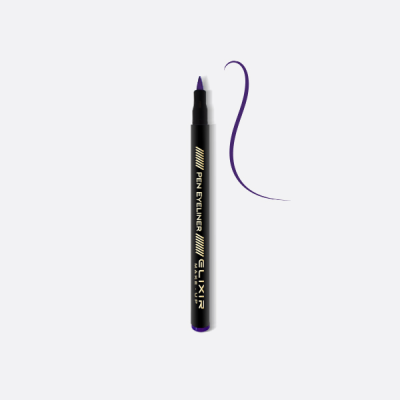 Elixir Make Up Eyeliner Pen 889C Βιολετί