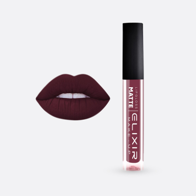 Elixir Make Up Liquid Lip Matte 410 Plum 5,5ml